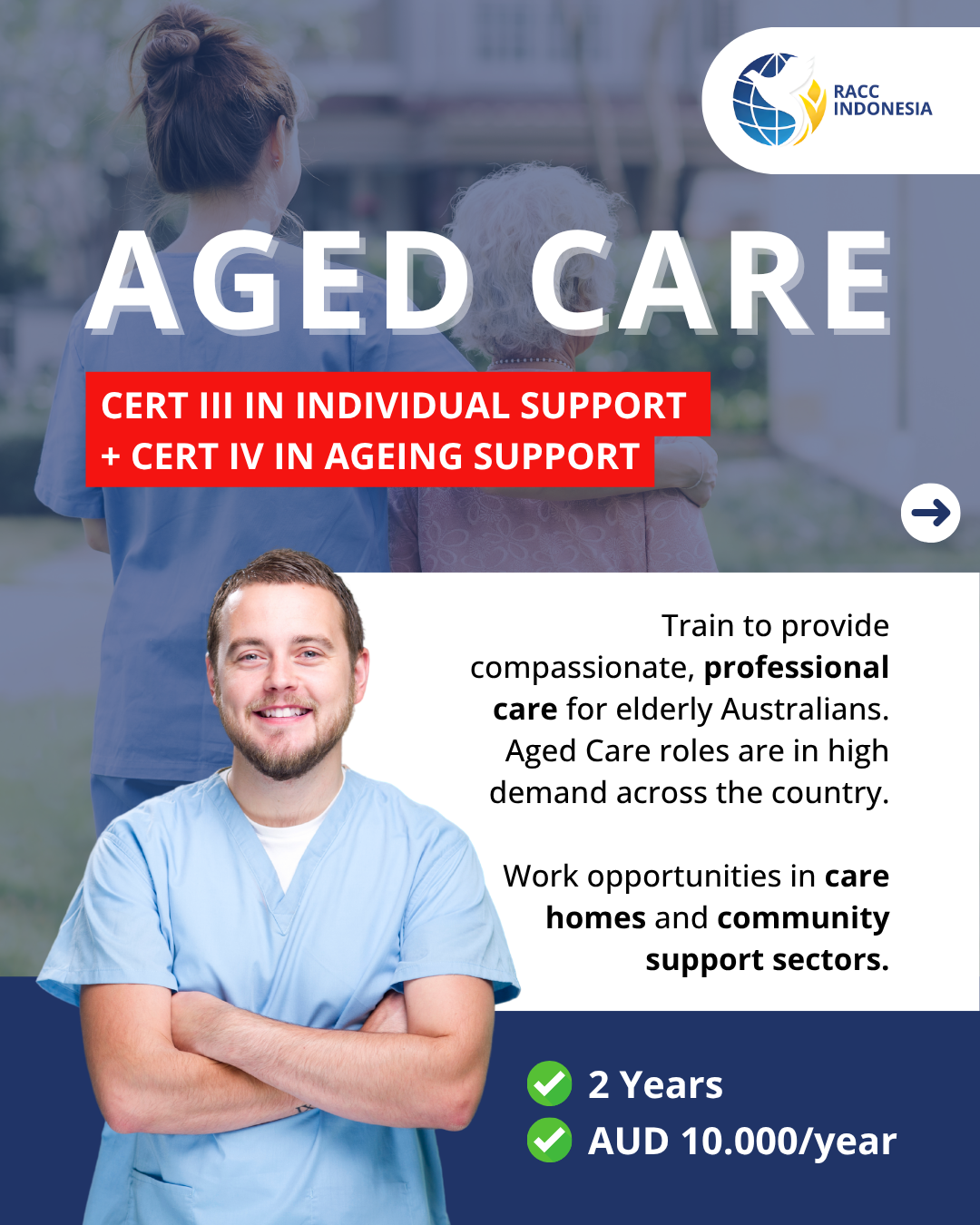 Study VET Courses in Australia - RACC Indonesia