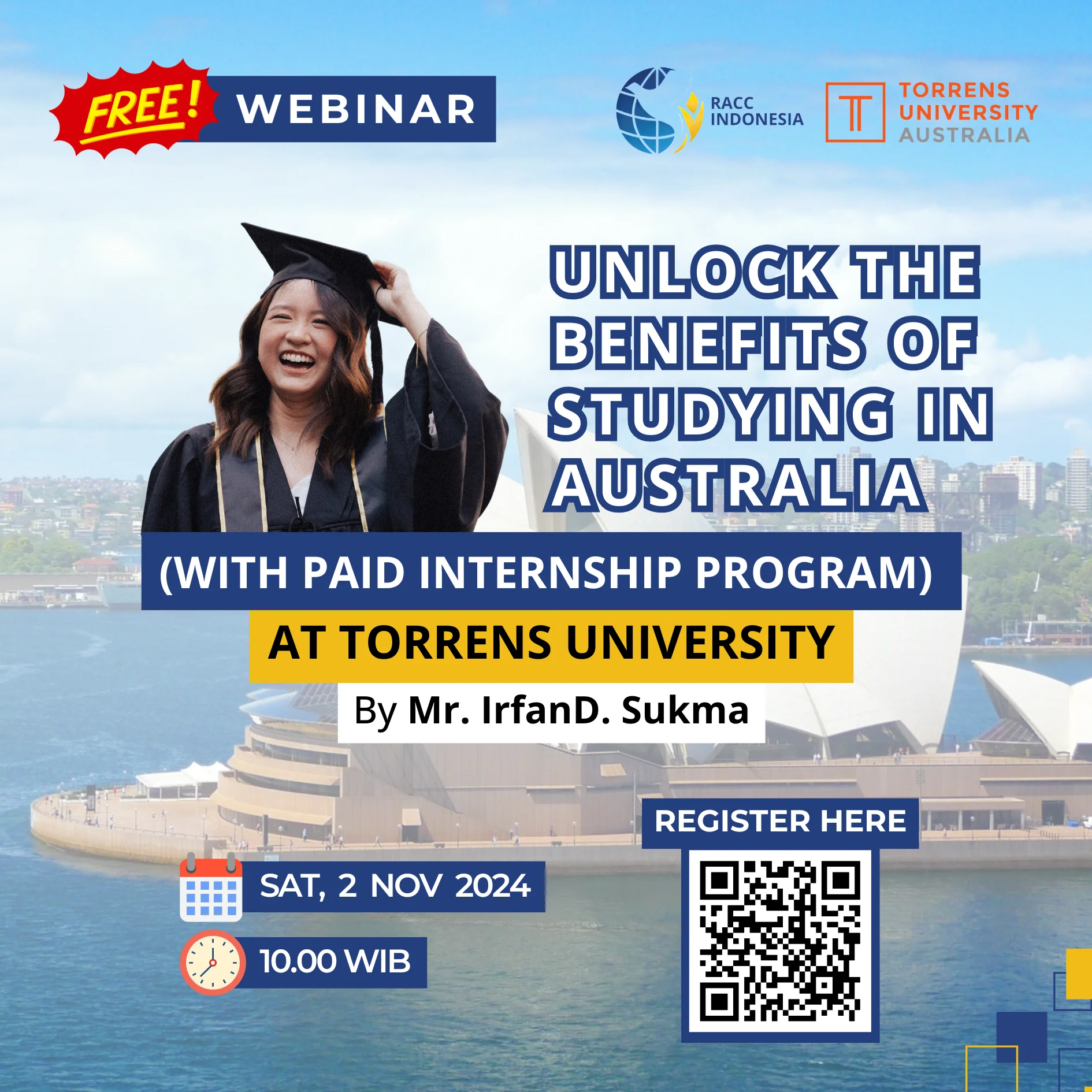 Free Zoom Event with Torrens University