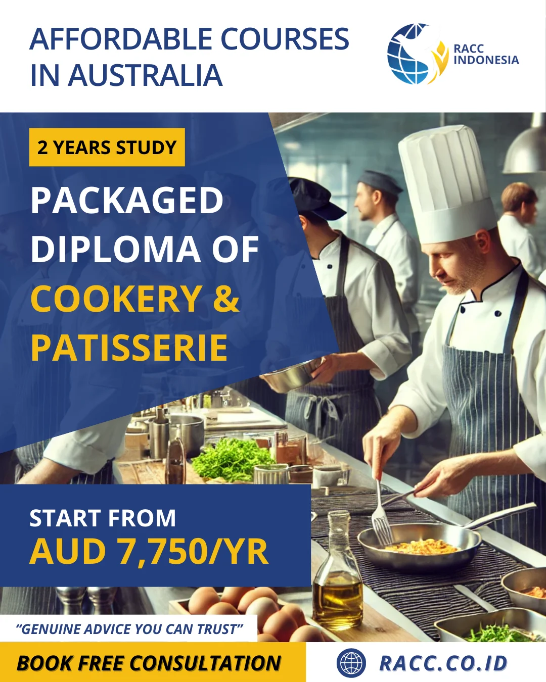 Packaged Diploma of Cookery & Patisserie