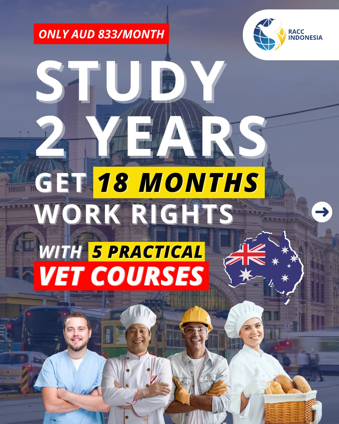 2 Years VET Course Australia