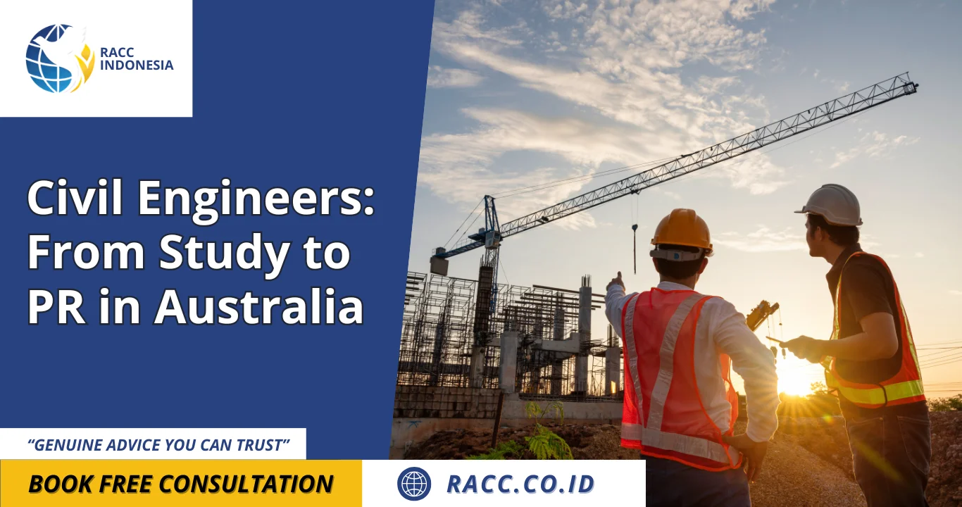 Civil Engineers From Study to PR in Australia