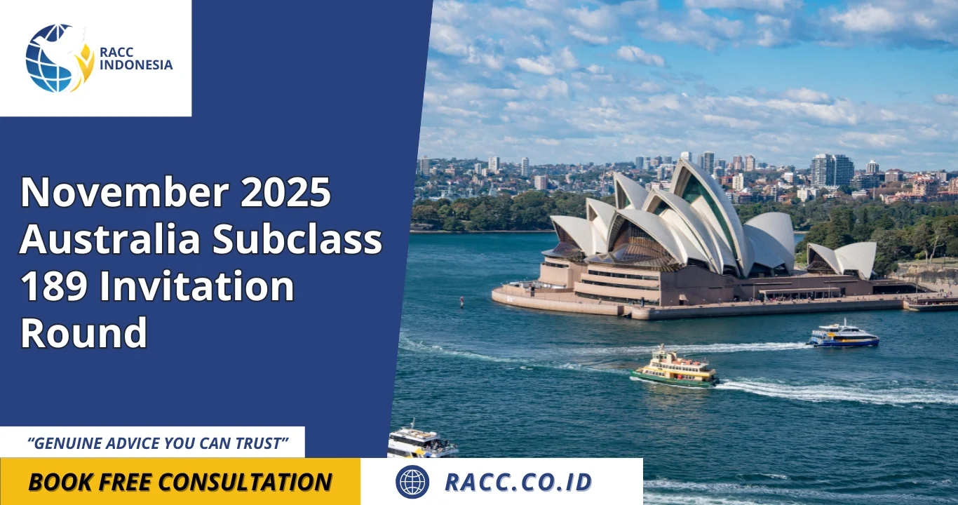 November 2025 Australia Subclass 189 Invitation Round