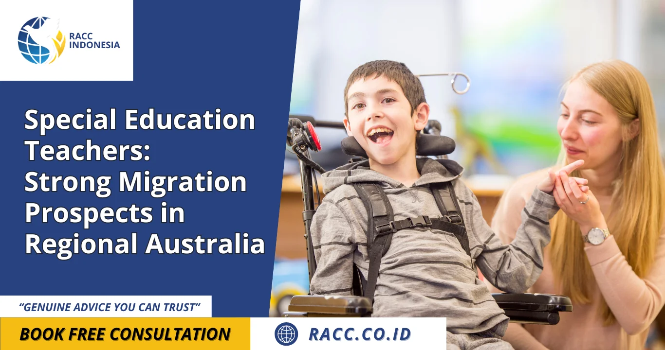 Special Education Teachers Strong Migration Prospects in Regional Australia