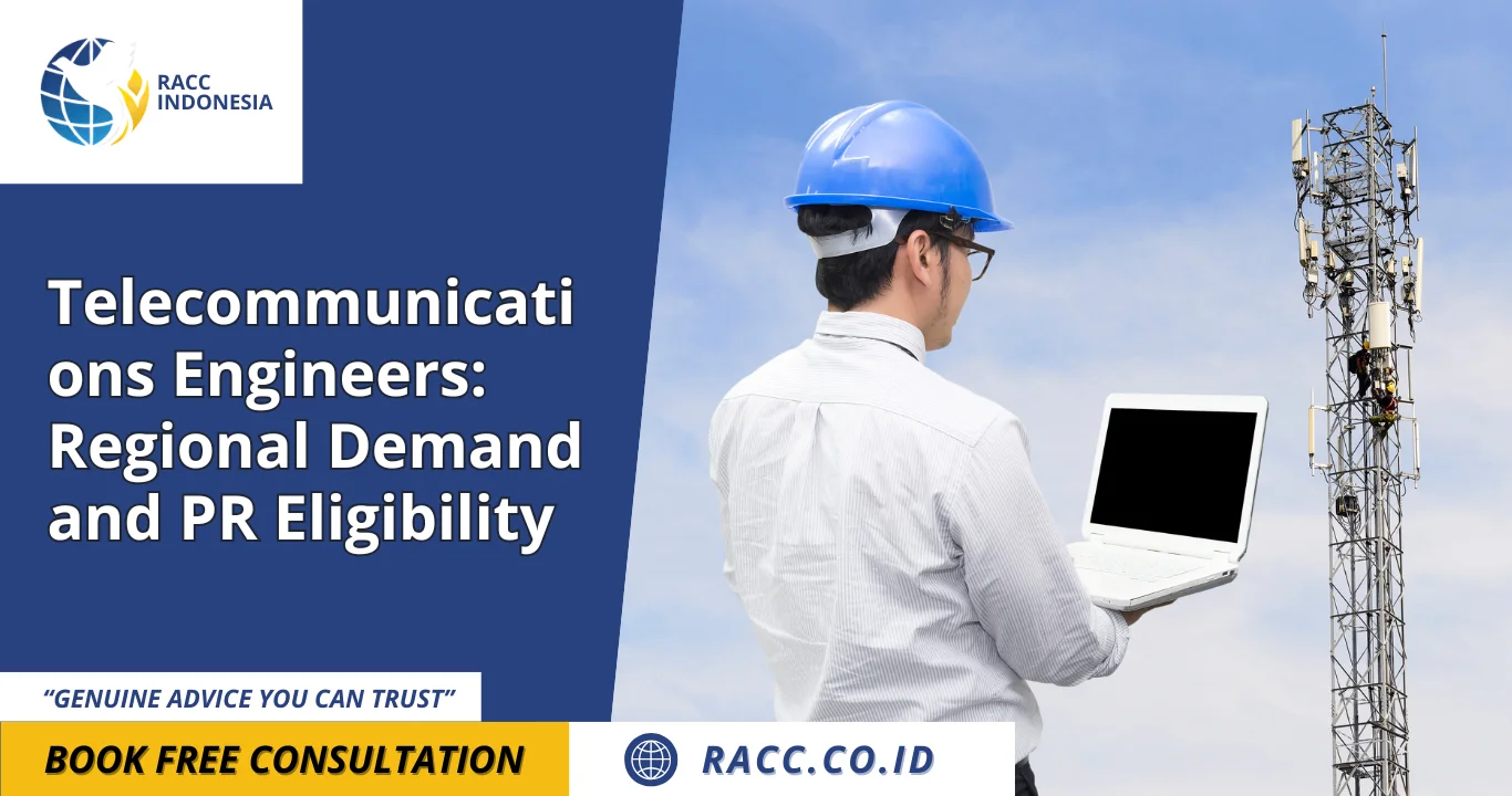Telecommunications Engineers Regional Demand and PR Eligibility
