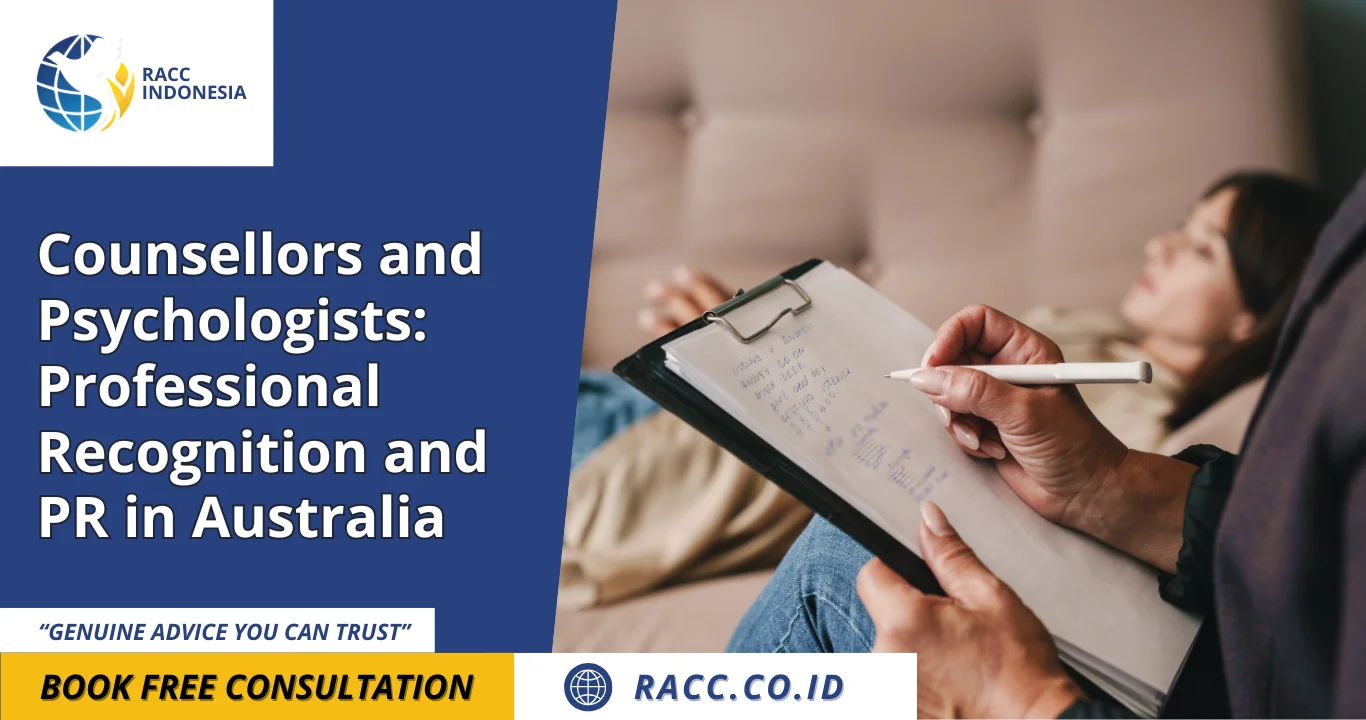 Counsellors and Psychologists Professional Recognition and PR in Australia