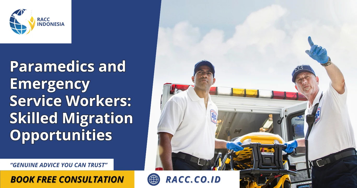 Paramedics and Emergency Service Workers Skilled Migration Opportunities