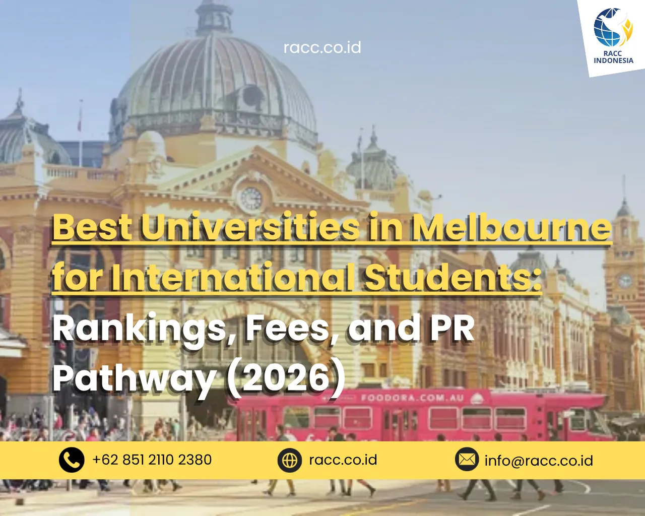 Best Universities in Melbourne for International Students Rankings, Fees, and PR Pathway (2026)