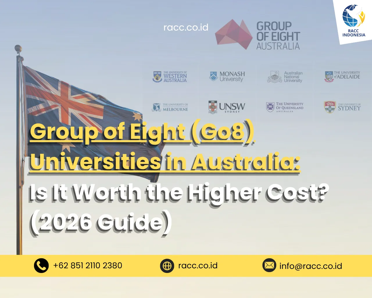 Group of Eight (Go8) Universities in Australia Is It Worth the Higher Cost (2026 Guide)