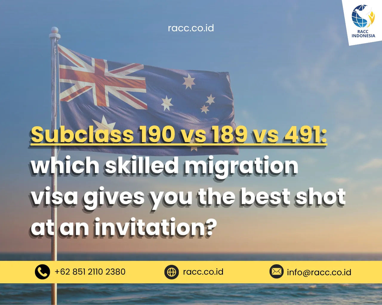 Subclass 190 vs 189 vs 491 which skilled migration visa gives you the best shot at an invitation