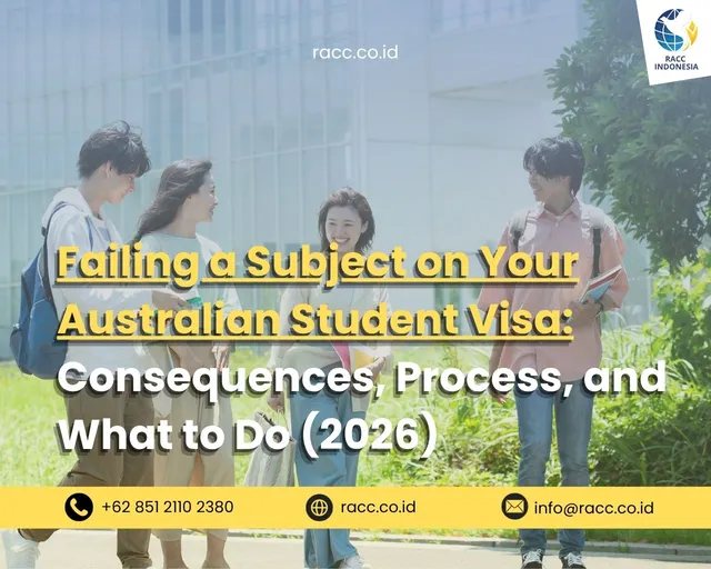 Failing a Subject on Your Australian Student Visa Consequences, Process, and What to Do (2026)