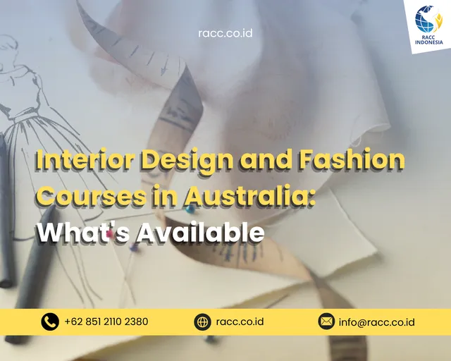 Interior Design and Fashion Courses in Australia What's Available